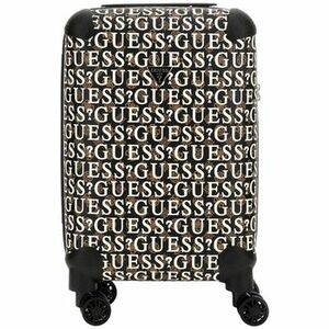 Bőröndök Guess STARK 18 IN 8-WHEELER BROWN MULTI TWE927 09830 kép