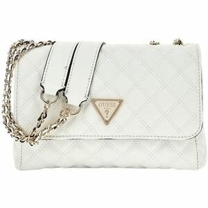 Kézitáskák Guess GIULLY 2 CMPRTMNT CNVRTBLE FLP WHITE HWQG87 48200 kép