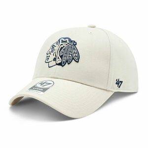 Baseball sapka 47 Brand NHL Chicago Blackhawks '47 MVP SNAPBACK H-MVPSP04WBP-BN Ekru kép