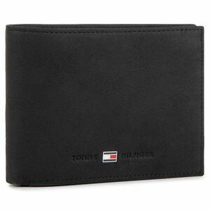 Nagyméretű férfi pénztárca Tommy Hilfiger Johnson Cc Flap And Coin Pocket AM0AM00660/82566 Fekete kép