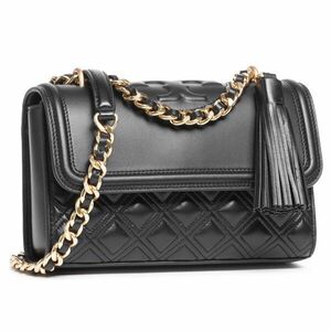 Táska Tory Burch Flaming Small Convertible Shoulder Bag 75576 Fekete kép