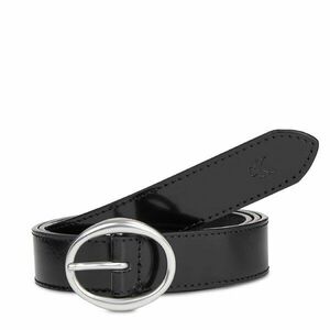 Női öv Calvin Klein Jeans Classic Round Lthr Belt25Mm K60K611985 Fekete kép