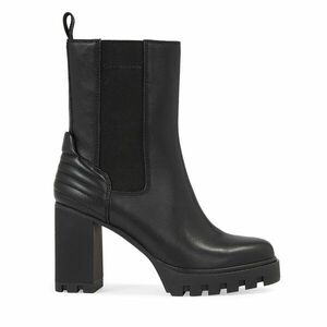 Bokacsizma Calvin Klein Jeans Platform Chelsea Lth Wn YW0YW01140 Fekete kép