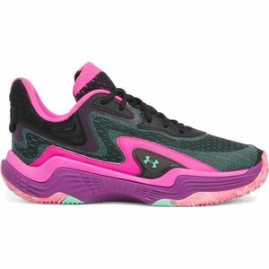 Under Armour SPAWN 7 Uniszex kosárlabdacipő, fekete, méret 45 kép