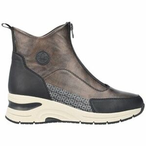 Oxford cipők Rieker N9381 60-schwarz/antik/schwarz N9381 kép