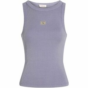 Trikók / Ujjatlan pólók Calvin Klein Jeans WASHED WOVEN LABEL J20J225311 kép