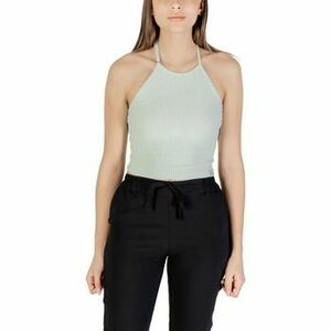 Trikók / Ujjatlan pólók Calvin Klein Jeans WAFFLE TEXTURE HALTERNECK TOP J20J225300 kép