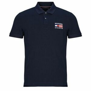 Rövid ujjú galléros pólók Tommy Hilfiger HILFIGER FLAG REG POLO kép
