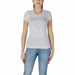 Rövid ujjú pólók Guess SS CN SHINY TRIANGLE W5RI11 J1314 kép