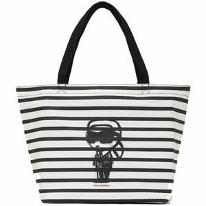 Táskák Karl Lagerfeld IKON PRINT STRIPE SHOPPER kép