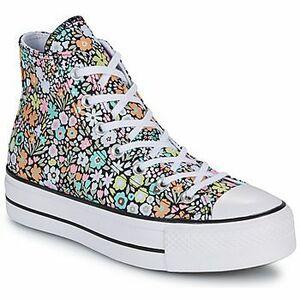 Magas szárú edzőcipők Converse CHUCK TAYLOR ALL STAR LIFT ALLOVER FLORALS kép