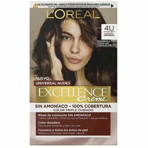 Hajfestés L'Oréal Paris Excellence Creme Hair Color Universal Nudes - 4u Marron kép