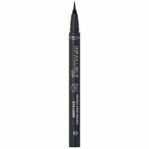 Szemhéjtus L'Oréal Paris Liquid Eyeliner Infallible Grip Micro Fine Brush - 01 O kép