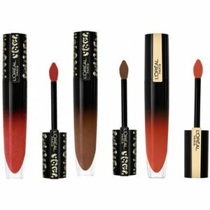 Rúzs L'Oréal Paris Set of 3 Liquid Lipsticks Laqué Signature - 319 Be Unat kép