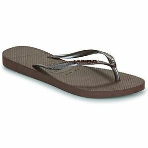 Lábujjközös papucsok Havaianas SLIM LOGO METALLIC kép