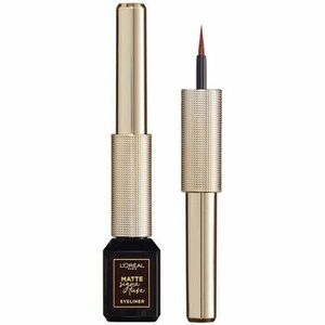 Szemhéjtus L'Oréal Paris Liquid Matte Eyeliner Signature - 03 Brown kép