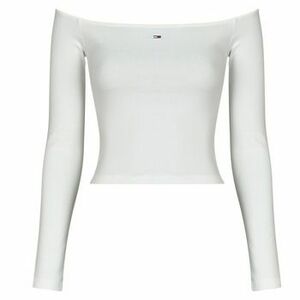 Hosszú ujjú pólók Tommy Jeans TJW SLIM ESSENTIAL BOAT NECK LS kép