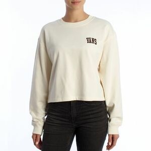 Pulóverek Vans VN000EV53KS-WHITE kép