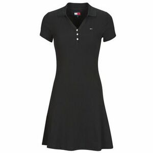 Rövid ruhák Tommy Jeans TJW F F RIB POLO DRESS EXT kép