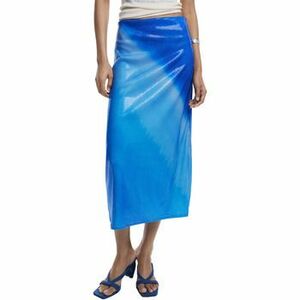 Szoknyák Desigual REPRIS FAL BLUE 25WWFKX0 kép