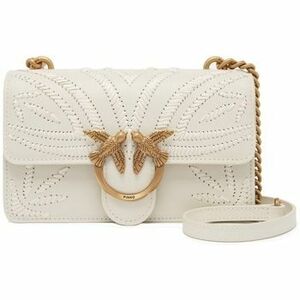Táskák Pinko MINI LOVE BAG SMALL SHOULDER BAG WITH RAFFIA EMBROIDERY kép