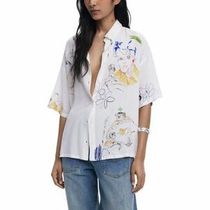 Ingek / Blúzok Desigual CAM CRAY 25WWCWX1 kép