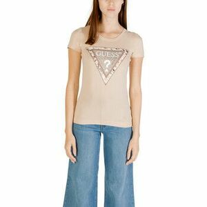 Rövid ujjú pólók Guess SS CN CHEETA LOGO W5RI22 J1314 kép