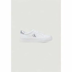 Divat edzőcipők Calvin Klein Jeans VULC FLATF LTH SILVE YW0YW01877 kép