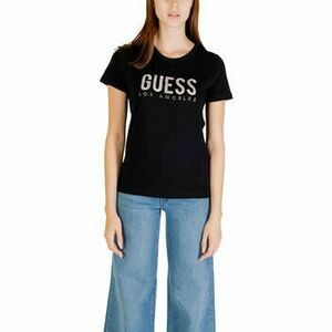 Rövid ujjú pólók Guess SS CN PYTHON LOGO TEE W5RI19 I3Z14 kép
