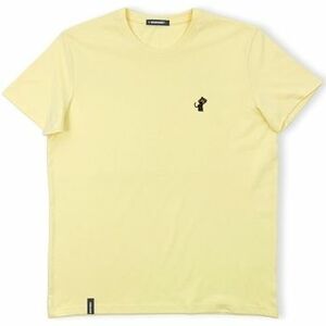 Pólók / Galléros Pólók Organic Monkey Ay Caramba T-Shirt - Yellow Mango kép