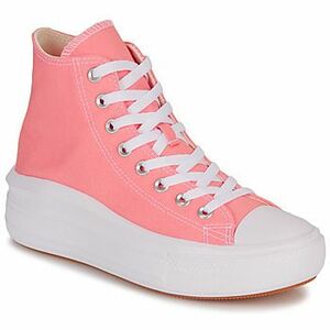 Magas szárú edzőcipők Converse CHUCK TAYLOR ALL STAR MOVE PLATFORM SEASONAL COLOR-LAWN FLAMINGO kép