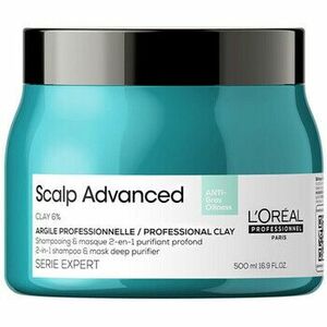 Samponok L'oréal 2-in-1 Purifying Deep Scalp Advanced Shampoo Mask 500 kép