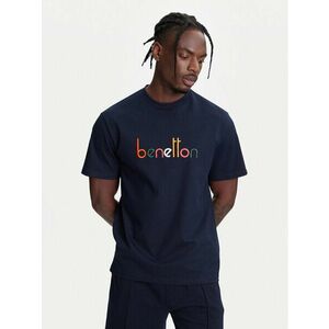 UNITED COLORS OF BENETTON Póló sötétkék kép