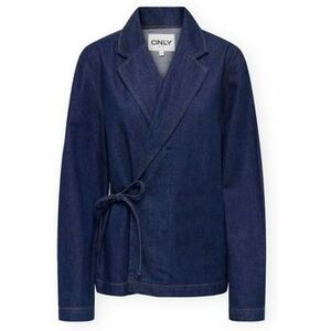 Kabátok Only Ellis Jacket - Dark Blue Denim kép