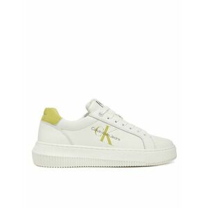 Sportcipők Calvin Klein Jeans Chunky Cupsole Laceup Mon Lth YW0YW00823 Fehér kép