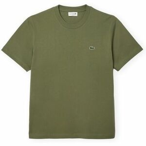 Pólók / Galléros Pólók Lacoste Classic Fit T-Shirt TH7318 - Kaki kép