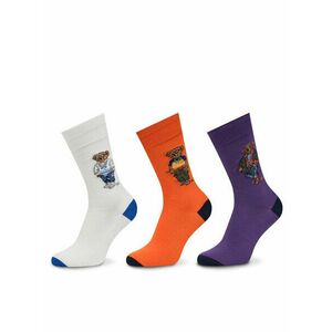 3 pár hosszú szárú férfi zokni Polo Ralph Lauren kép