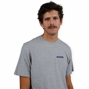 Pólók / Galléros Pólók Brava Fabrics T-Shirt Out of Office - Grey kép