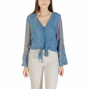 Blúzok Guess LS CAMILLA GARMENT DYED TOP W5YH0V WE550 kép