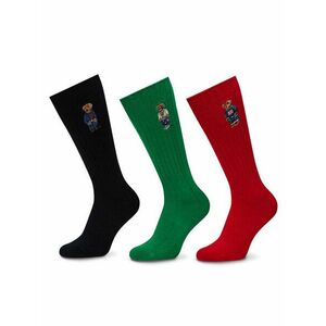 3 pár hosszú szárú férfi zokni Polo Ralph Lauren kép