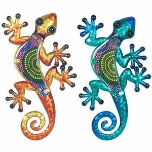 Szobrok, figurák Signes Grimalt Gyíkok Set 2 Egység kép