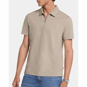 Rövid ujjú galléros pólók MICHAEL Michael Kors CS552HOHFK SLEEK PIQUE SS ZIP kép
