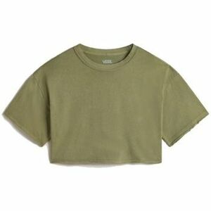 Pólók / Galléros Pólók Vans RELAXED CROP WASH SS T kép