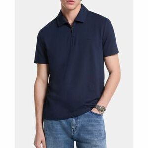 Rövid ujjú galléros pólók MICHAEL Michael Kors CS552HOHFK SLEEK PIQUE SS ZIP kép