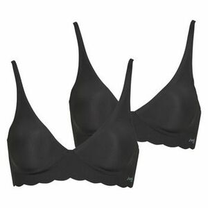Merevítő nélküliek Sloggi ZERO Microfibre 2.0 Soft Bra PACK DE 2 kép
