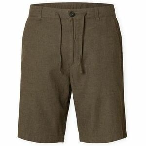 Rövidnadrágok Selected Noos Regular Brody Shorts - Forest Night kép