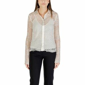 Ingek / Blúzok Guess LS ANTOINETTE LACE SHIRT W5YH58 WHDY0 kép