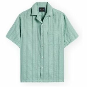 Hosszú ujjú ingek Portuguese Flannel Almada Shirt - Green kép