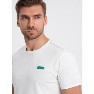 Férfi pamut póló V5 OM-TSCT-0151 fehér kép