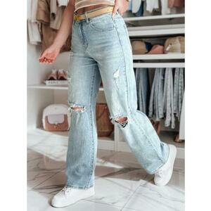 Női széles szárú farmer STYLLEG kék kép